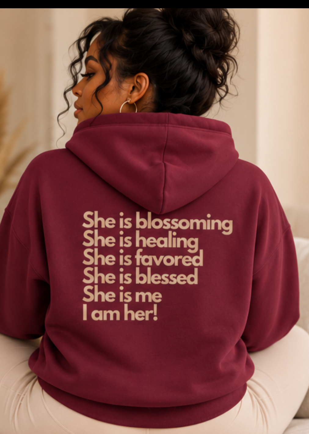 "She Is" Hoodie